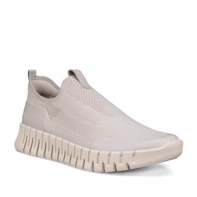 Beige ECCO Gruuv W Gravel