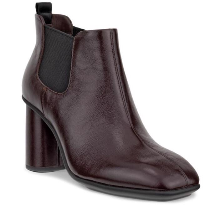 Red ECCO Sculpted Alba Block 65 Garnet