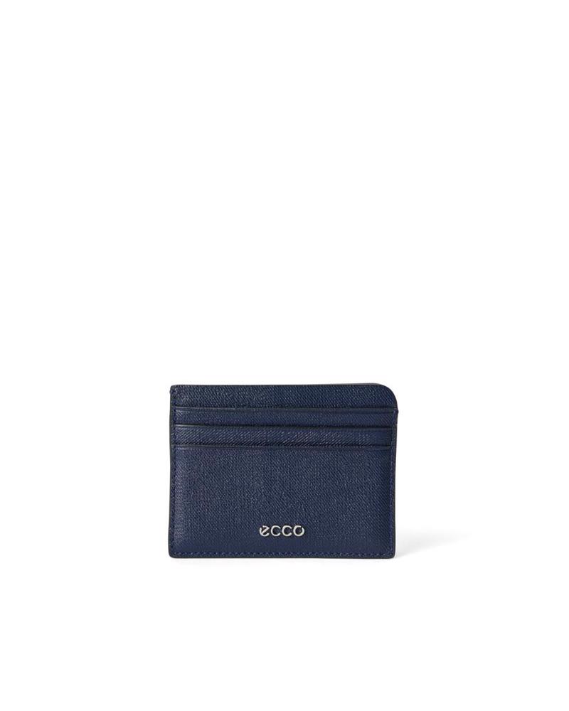 Navy ECCO Card Case Compact Wallet