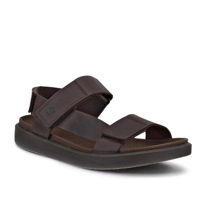 Brown ECCO Flowt M Coffee