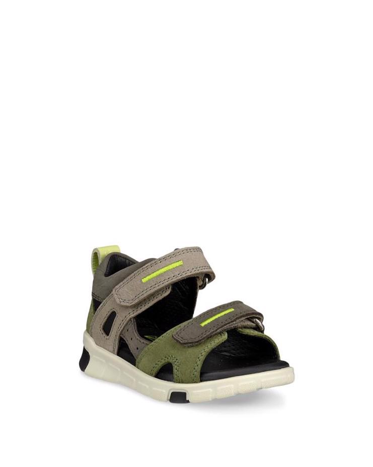 رمادي ECCO Mini Stride Sandal Multic